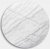 Aksent lys marmorstein Toppplate Ø110 cm Aksent lys marmorstein Toppplate Ø110 cm
