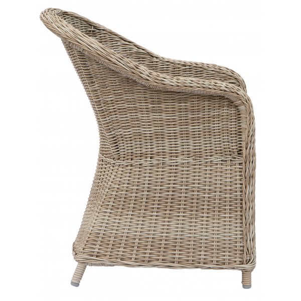 Utegruppe: 6 stoler og bord 200 x 100 cm rotting - Hampton/Mercury + Rengjøringsspray for utemøbler Utegruppe: 6 stoler og bord 200 x 100 cm rotting - Hampton/Mercury + Rengjøringsspray for utemøbler