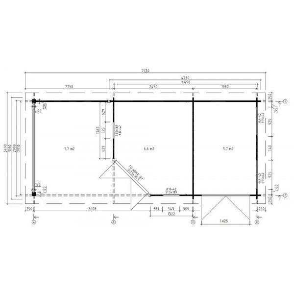 Annekt Kurt - 21,5 m² Annekt Kurt - 21,5 m²