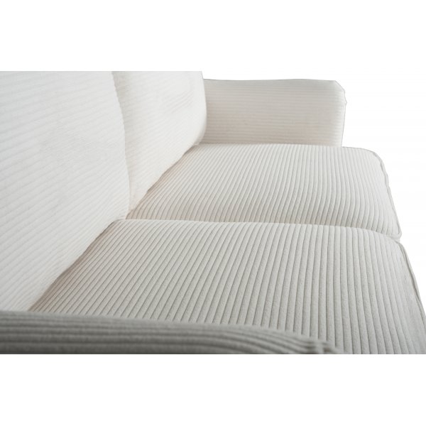 Howard 3-seters sofa - Beige kordfløyel Howard 3-seters sofa - Beige kordfløyel