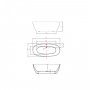 Badekar 170cm | Frittstående badekar i akryl | Korea Badekar 170cm | Frittstående badekar i akryl | Korea