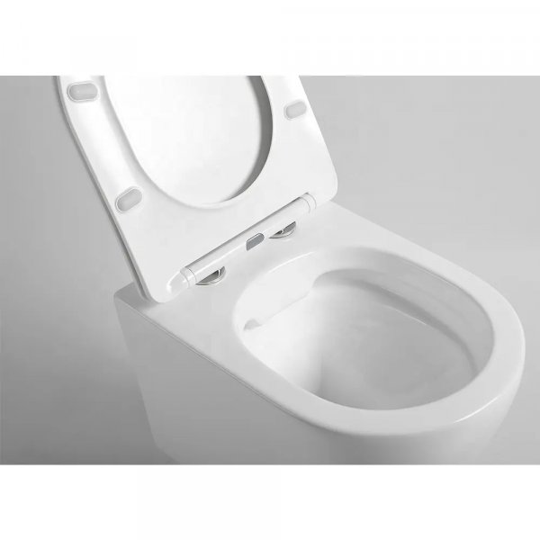 Vegghengt toalett Liva - Hvit