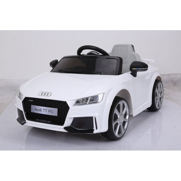 Elektrisk Audi TT RS - Hvit 12V Elektrisk Audi TT RS - Hvit 12V
