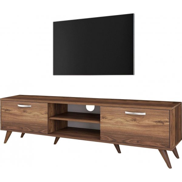 TV-stativ Anon i valnøtt - 180 cm TV-stativ Anon i valnøtt - 180 cm