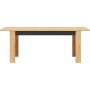 Ostia spisebord 160-200 x 90 cm - Eik