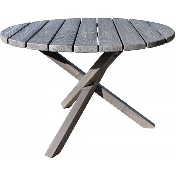 Scottsdale rundt utebord Ø112 cm - Grålasert + Tekstilimpregnering for utemøbler Scottsdale rundt utebord Ø112 cm - Grålasert + Tekstilimpregnering for utemøbler