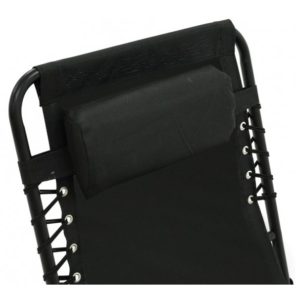 rgryte solseng - Justerbar | Svart