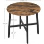 Spisebord Ø80 cm - Brun/svart Spisebord Ø80 cm - Brun/svart