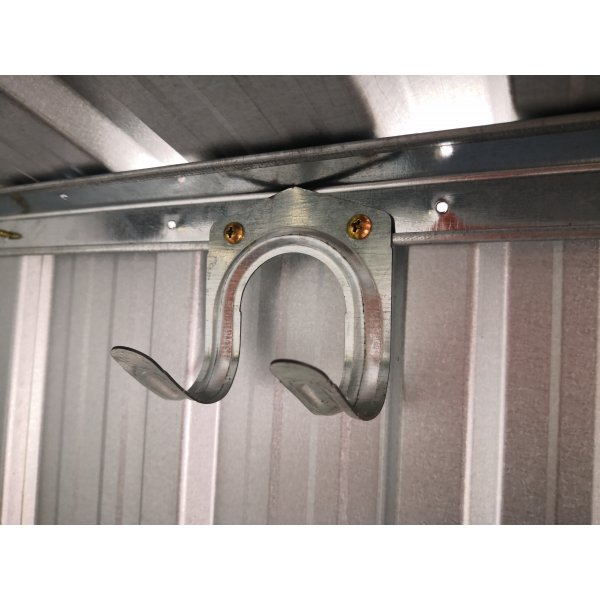 Hengekrok for verktøy - 2 stk. H: 7 cm Hengekrok for verktøy - 2 stk. H: 7 cm