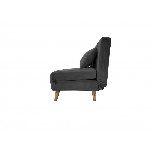 Helsingborg utfellbar sovesofa - m�rkegr� | 193 cm