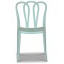 Bally spisestol stabelbar - Mintgrnn (plast)