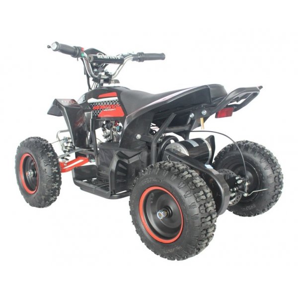 Elektrisk Quad - Sort/rød 500W + Lås kjede Elektrisk Quad - Sort/rød 500W + Lås kjede