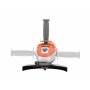Vinkelsliper med mykstart og dreibart hndtak - 230 mm 2350 W