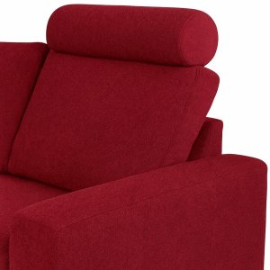 Nakkepute Elegia 50 cm - Bringebærrød fløyel Nakkepute Elegia 50 cm - Bringebærrød fløyel