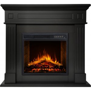 Elektrisk peis Willburn III dekorativ peis - Svart Elektrisk peis Willburn III dekorativ peis - Svart