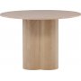 Spisebord rundt 110 cm hvitvasket - Olivia Spisebord rundt 110 cm hvitvasket - Olivia