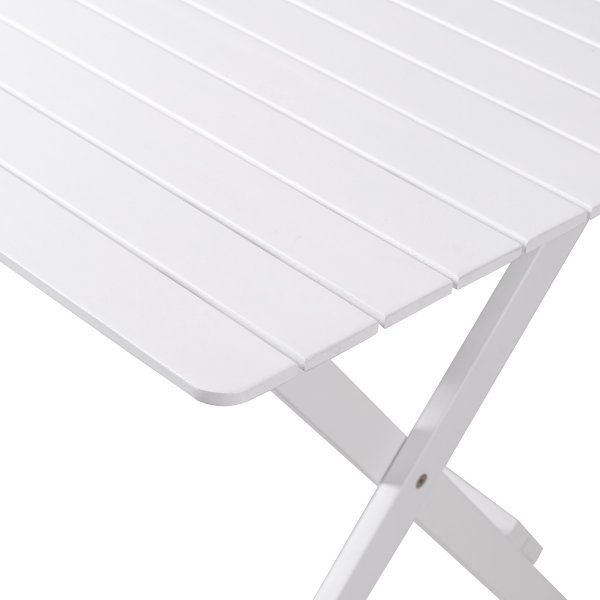 Knohult spisebord 125 cm - Hvit Knohult spisebord 125 cm - Hvit