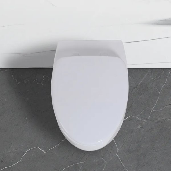 Vegghengt toalett Solin - Hvit Vegghengt toalett Solin - Hvit