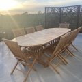 Kundebilde Saltö ovalt spisebord 180-240 cm butterfly - Teak