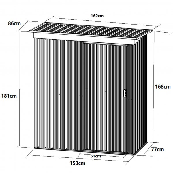 Lite byggesett for oppbevaring 1,3 m² metallplateoppbevaring utendørs oppbevaring Lite byggesett for oppbevaring 1,3 m² metallplateoppbevaring utendørs oppbevaring