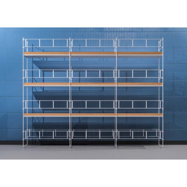 Stillas HAKI Ram 9x8 m - Aluminium