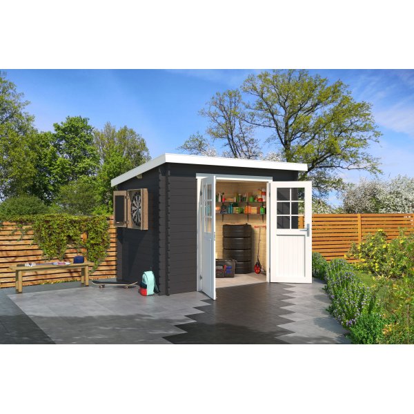 Lagerrom Simone C - 4,6 m� - 28 mm treverk