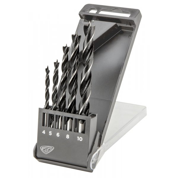 Bits for tre, 4,0 - 10,0 mm, 5 deler