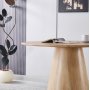Moi rundt spisebord �100 cm - Eik