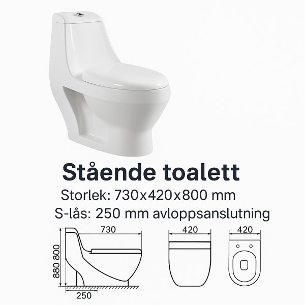 Toalett 9040 Toalett 9040