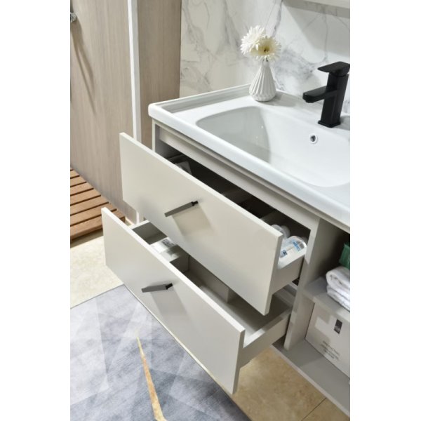 Baderomsm�bler 90 cm Gr� - Odense