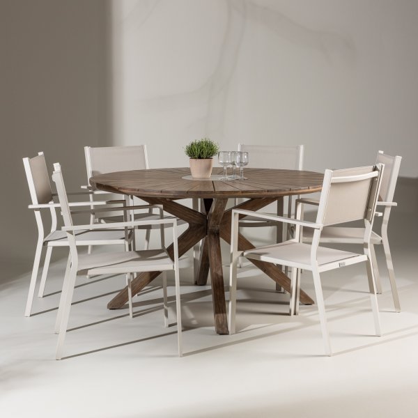 Chania spisestuestol - Beige Chania spisestuestol - Beige