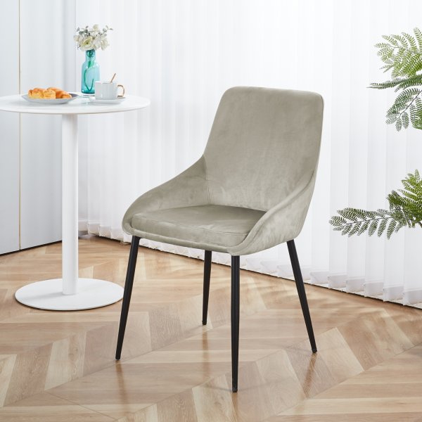 Stol i beige fl�yel - Theo