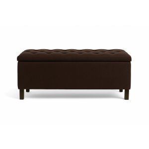 Sengekommode Hassl� 120 cm - M�rkebrun