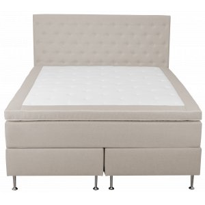 Kontinentalseng 180x200 cm beige pocketfj�rer 5 soner