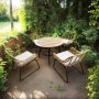 Utendrs spisegruppe - Sommer (Bord) + Tekstilimpregnering for utembler