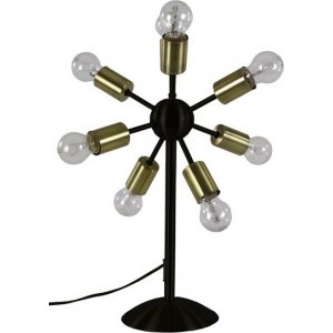 Bordlampe Str�la - Sort / messing