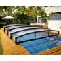 Bassengtak Majorca - Skyvbart - 4x8m