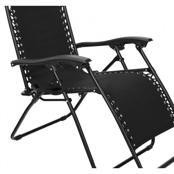 Amalia solseng - Svart Baden Baden + Rengjøringsspray for utemøbler Amalia solseng - Svart Baden Baden + Rengjøringsspray for utemøbler