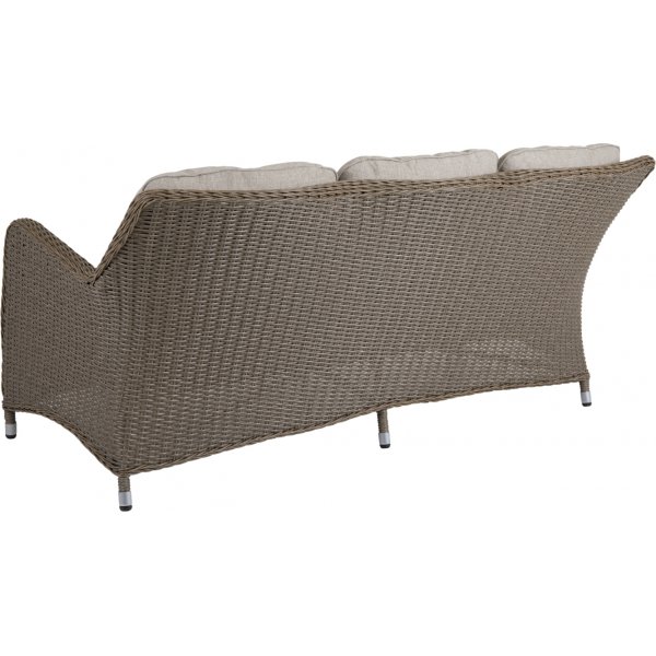 Svanö - Loungesett i 4 deler | Naturlig farget kunstrotting Svanö - Loungesett i 4 deler | Naturlig farget kunstrotting