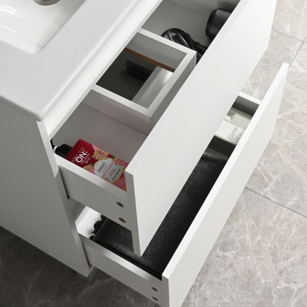 Baderomsmbel Split - Hvit