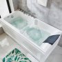 Boblebadekar 170x80cm | Isolerende akryl av h�y kvalitet | BK-001 Venstre