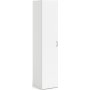 Hvit Space-garderobe - 40 cm bred - 175 cm høy Hvit Space-garderobe - 40 cm bred - 175 cm høy