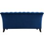 Sofa 2-seter Chesterfield bl� - Milton