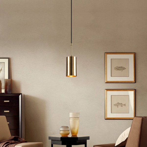 Ken taklampe 6396 - Gull/svart
