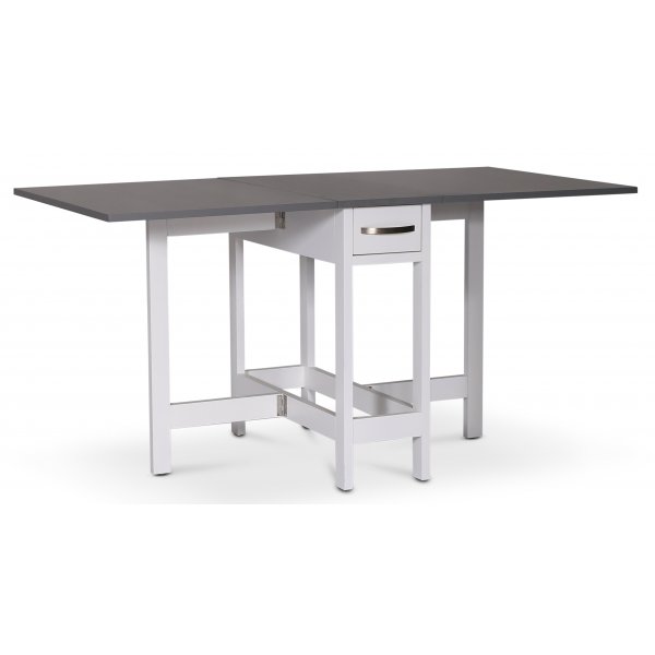 Klappbord Hvitt 30/90/150x80 cm - Fårö Klappbord Hvitt 30/90/150x80 cm - Fårö
