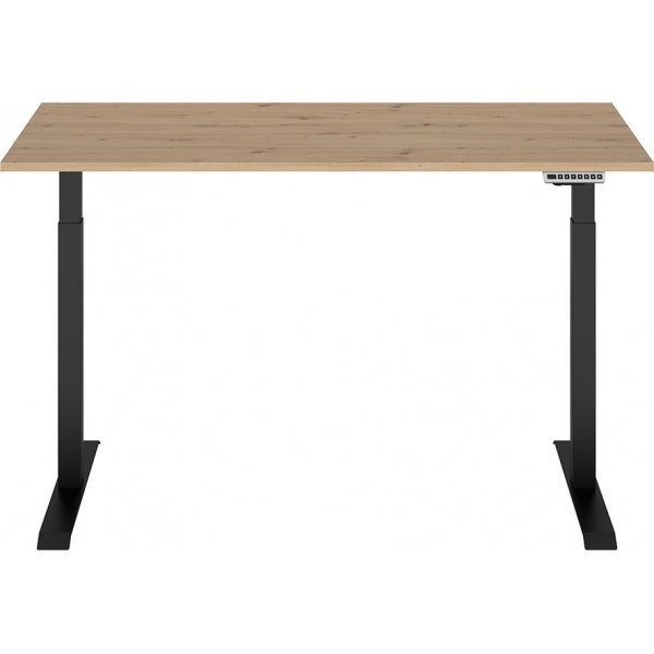 Elektrisk skrivebord 160 cm bredt - Eik