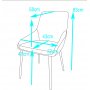 Stol i beige fl�yel - Theo