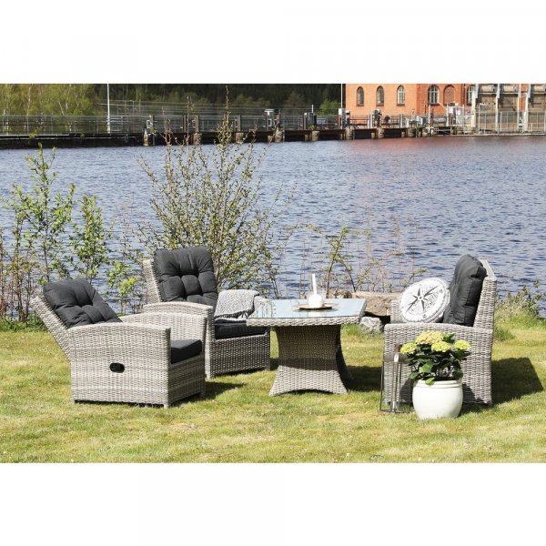 Orlando utem�belgruppe h�y rygg Justerbar - Gr�