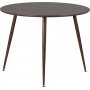 1 Spisebord valnøtt Ø100 cm - Plaza