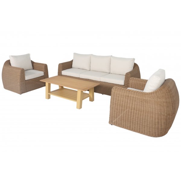Malibu XL Lounge Group - Natur / Beige
